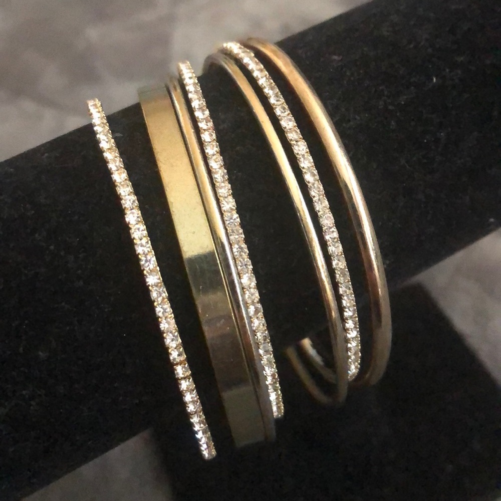 7 bangle bracelets
